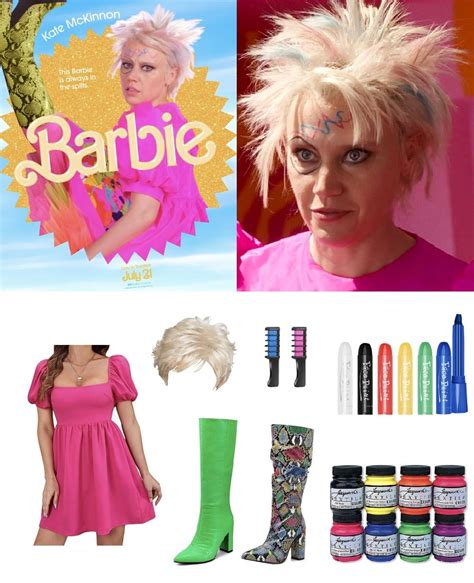 weird barbie coatume|show fancy dress weird barbie.